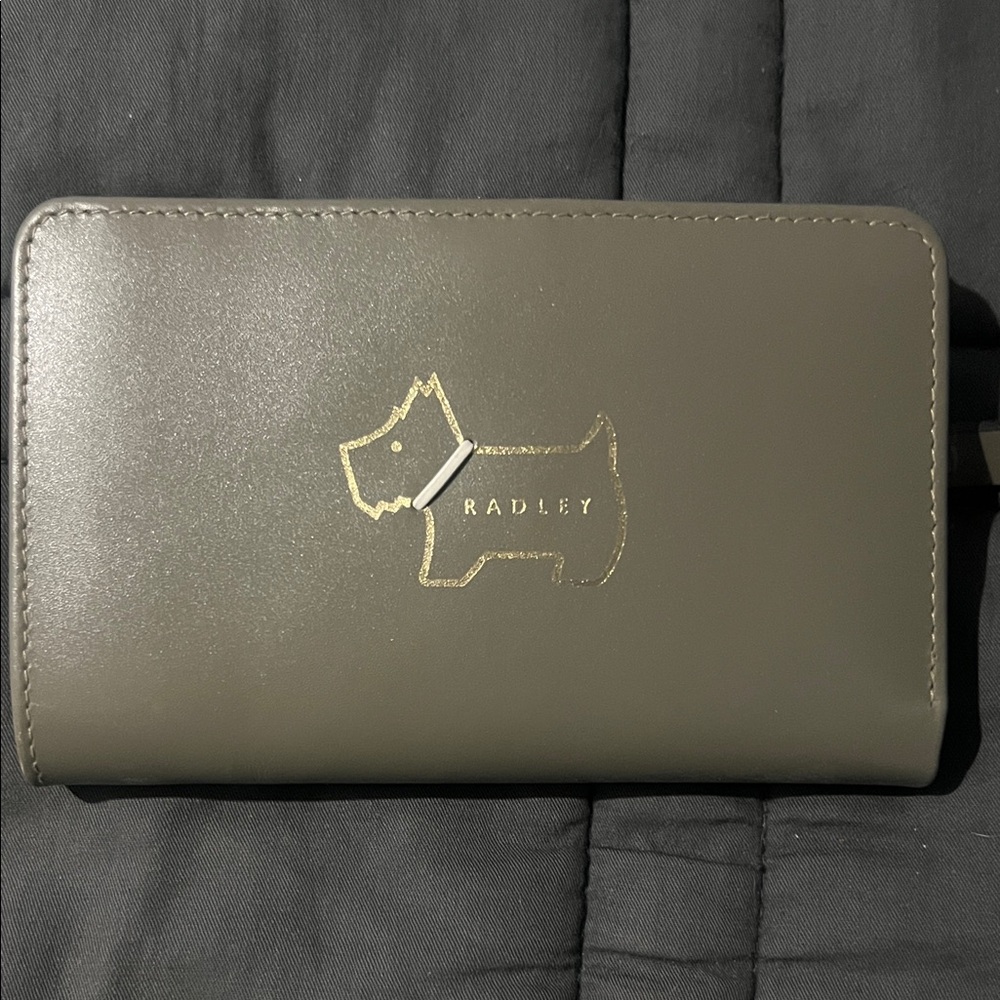 RADLEY LONDON gray Wallet with Gold Logo